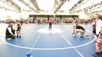 57 lbs Rr Rnd 6 - Matthew Pontano, American MMAW vs Maya Engle, Neshaminy Youth Wrestling