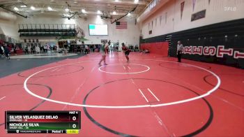 285 lbs 3rd Place Match - Silver Velasquez DeLao, Overland vs Nicholas Silva, Smoky Hill