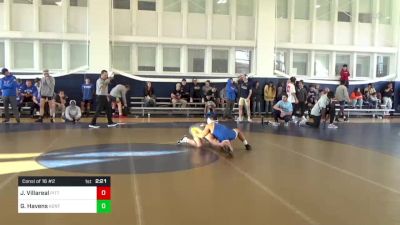 125 lbs Consi Of 16 #2 - Jordan Villareal, Pittsburgh vs Gunner Havens, Kent State