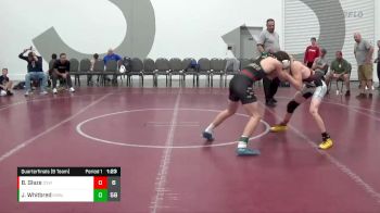 119 lbs Quarterfinals (8 Team) - Bryce Glaze, Death Squad Wrest (IN) vs James Whitbred, M2 Blue (NJ)