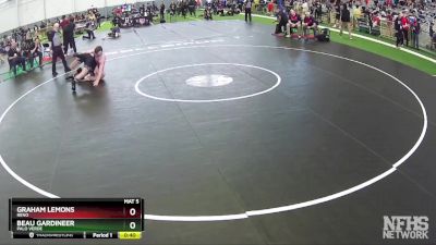 157 lbs Cons. Round 3 - Beau Gardineer, Palo Verde vs Graham Lemons, Reno