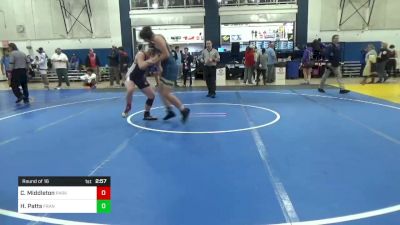 172 lbs Round Of 16 - Cole Middleton, Parkersburg South-WV vs Henry Patts, Franklin Regional