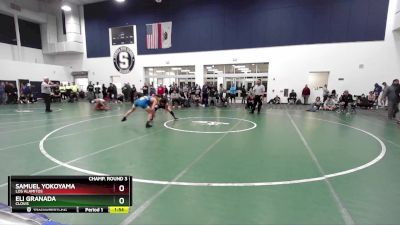 126 lbs Champ. Round 3 - Samuel Yokoyama, Los Alamitos vs Eli Granada, Clovis