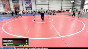 72 lbs Rd# 1 9:00am Friday - Cody Clarke, Minion Black vs Alex Golden, Olympia