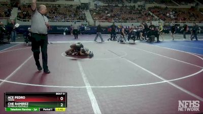 D3-120 lbs Champ. Round 1 - Che Ramirez, Estrella Foothills vs Ace Pedro, Tempe