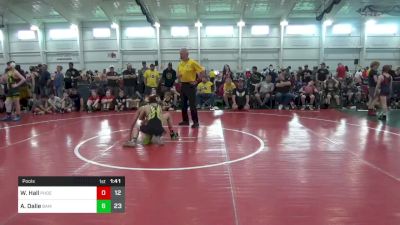 85 lbs Pools - Walker Hall, Phoenix W.C. vs Aiden Dalie, BAM Training Center