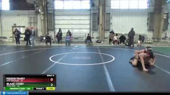 130 lbs Round 2 (6 Team) - Mason Fahey, Mat Assassins vs Blake Cosby, Team Ohio