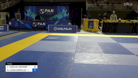 LINDSEY LUCILLE LOVHOIDEN vs KAREN LUCIA CASTILLO 2024 Pan Jiu Jitsu IBJJF Championship
