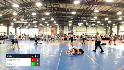 120 lbs Rr Rnd 1 - Jack Guerrero, Attrition Wrestling Gold vs Connor Urig, Triumph Blue