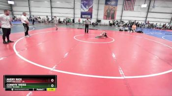 84 lbs Rd# 5- 3:45pm Friday Final Pool - Corbyn Weiss, Crass Trained vs Avery Rios, Maryland GOLD
