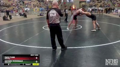 AA 285 lbs Semifinal - Hayden McDonald, Maryville vs Zach Turk, Oakland