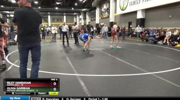 146 lbs Round 3 (4 Team) - Riley Hanrahan, Badger Girls vs Olivia Garrean, Hastings Wrestling Academy