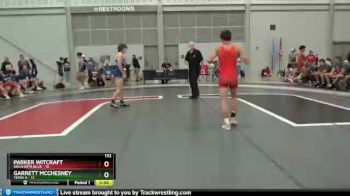 132 lbs Round 2 (8 Team) - Parker Witcraft, Oklahoma Blue vs Garrett McChesney, Texas A