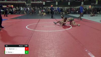 116 lbs Cons. Round 4 - Lane Spencer, Malta vs Colton Storey, Silver Valley