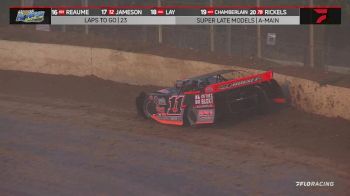 Josh Rice Collides With Lapped Car While Leading At Florence