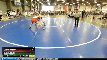 140 lbs Rd# 7- 10:45am Saturday Final Pool - Gabe Logan, Double Champs vs Jimmy Mastny, Dynasty Death Row