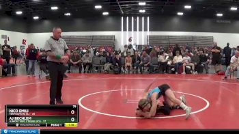 75 lbs Round 3 (8 Team) - AJ Bechlem, Junior Terps Xtreme (MY) vs Nico Emili, Team Gotcha (IL)