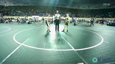 131 lbs 3rd Place - Jaxon Brawner, Woodward Youth Wrestling vs Chason Frair, Henryetta Knights Wrestling Club