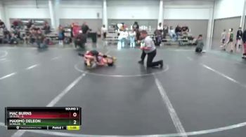 64 lbs Round 2 (4 Team) - Mac Burns, VA Elite vs Maximo Deleon, Scanlan
