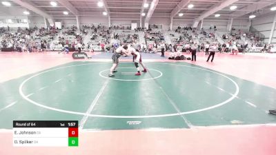 220 lbs Round Of 64 - Emilio Johnson, CA vs Owen Spilker, OH