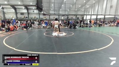 150 lbs Cons. Round 5 - Isaias Rodriguez Troche, WA vs Kiyanno Zuniga, WA