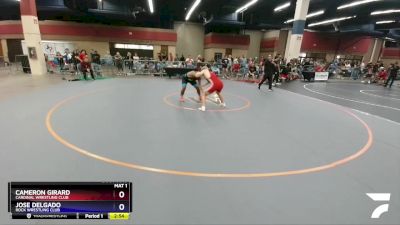 182 lbs Champ. Round 1 - Cameron Girard, Cardinal Wrestling Club vs Jose Delgado, Rock Wrestling Club