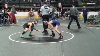 90 lbs Final - Gabriel Logan, Apex vs Luke Scholz, Cranford