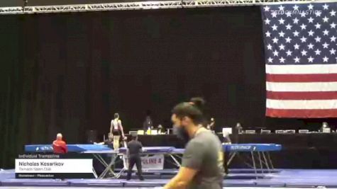 Nicholas Kosarikov - Individual Trampoline, Tornado Sport Club - 2021 USA Gymnastics Championships