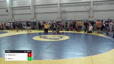 75-J lbs Final - Kalix Kilpatrick, TN vs Kruz Moss, WV