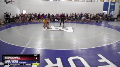 57 lbs Cons. Round 3 - Stephen Myers, Olympia Wrestling Club vs Jacob Morris, Avalanche Wrestling Association