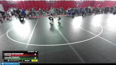 59 lbs Semifinal - Easton Beyersdorf, Wisconsin vs Cullen Stanley, Mollitium Wrestling Club