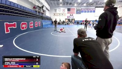 84 lbs Round 3 - Nikolai Mysierowicz, Windy City Wrestlers vs Steel King, Camel Kids Wrestling