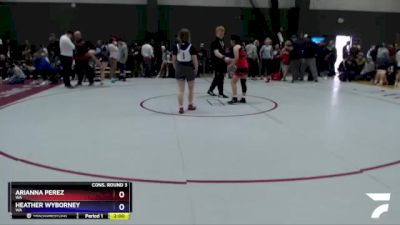 136 lbs Cons. Round 3 - Arianna Perez, WA vs Heather Wyborney, WA