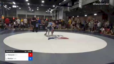 61 kg Prelims - Jesse Vasquez, California vs Lukas Richie, Pennsylvania RTC