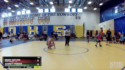 195 lbs Round 4 (8 Team) - Garrett Perkins, Deland Bulldog Wrestling Club vs Brody Switzer, Funky Monkey