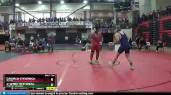 285 lbs Quarterfinal - Dashaun Stevenson, Holmes vs Stephen Whitehead, Madison Southern