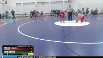 210-213 lbs Round 3 - Abrahim Shaikh, Snohomish vs Drew Pirone, Marysville Pilchuck