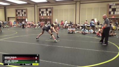 180 lbs Round 2 (6 Team) - Aman Khalil, Team Alien vs Kyler Crooks, Wyalusing Plus