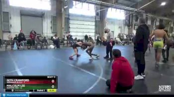 92 lbs Round 4 (6 Team) - Seth Crawford, Warhawks Black vs Malcolm Lee, Diamond Fish