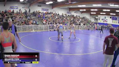 190 lbs Quarterfinal - Isaiah Parsons, All-Phase Wrestling vs Brandon Cook, Peninsula Wrestling Club