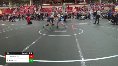 110 lbs Cons. Round 3 - Landon Westfall, Victory Wrestling vs Ryan Arkle, MWC Wrestling Academy