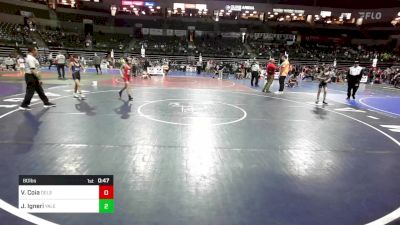 80 lbs Semifinal - Vincent Coia, Delsea vs JoJo Igneri, Yale Street