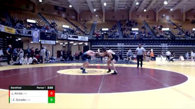 133 lbs Semifinal - Zachary Ourada, Nebraska-Kearney vs Joseph Airola, Nebraska-Kearney