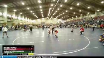 87 lbs Round 2 (4 Team) - Tayden Tuttle, Gold Rush Wrestling vs Christopher Grossman, Team Montana