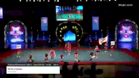 Milford Eagles - Youth Cheer [2021 Sideline Performance Cheer 1 - Junior Varsity - Large Day 3] 2021 Pop Warner National Cheer & Dance Championship