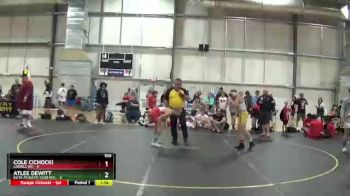 100 lbs Round 1 (6 Team) - Cole Cichocki, Lowell WC vs Atlee Dewitt, Elite Athletic Club W.E.