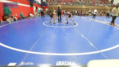 92 lbs Round Of 16 - Landon Patterson, Wagoner Takedown Club vs Gavin Sportsman, Honey Badgers Wrestling Club