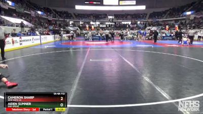 1A-4A 113 Cons. Semi - Cameron Sharp, New Hope HS vs Aiden Sumner, Oak Grove