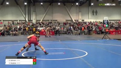 125 lbs Round of 32 - Connor Schram, Stanford vs Vlad Kazakov, Nebraska-Kearney