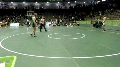 195 lbs 3rd Place Match - Wyatt Woodall, Southmont vs Cael Albaugh, Clinton Central